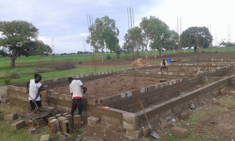 Construction d'une école au Burkina